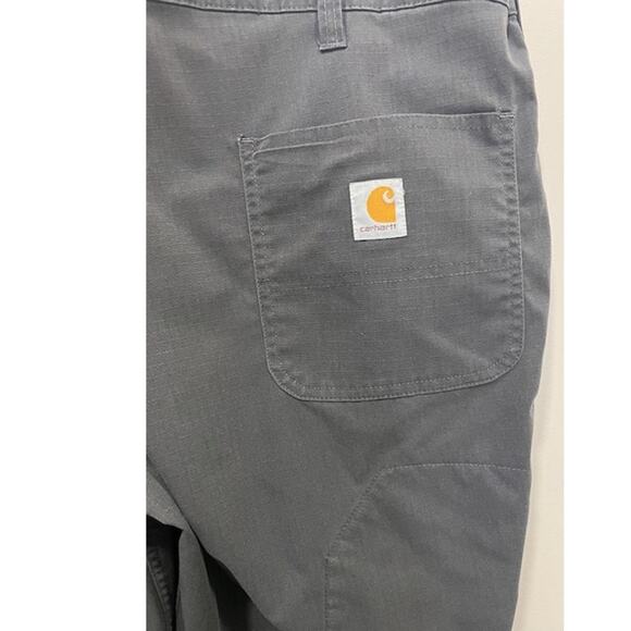 Carhartt 74533-33 Men's Grey Bicomponent Lightweight Work Pants Sz 36/32 - Picture 6 of 8